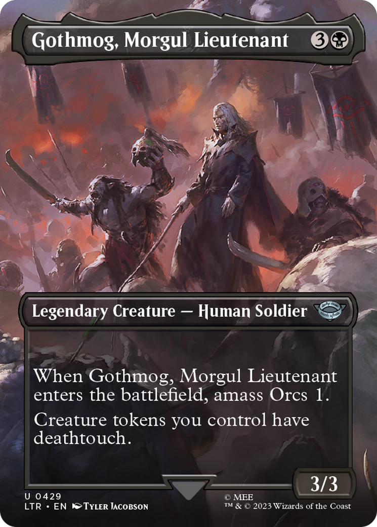 Gothmog, Morgul Lieutenant (LTR-429) [The Lord of the Rings: Tales of Middle-earth] (Borderless)