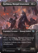 Gothmog, Morgul Lieutenant (LTR-429) [The Lord of the Rings: Tales of Middle-earth] (Borderless) Foil
