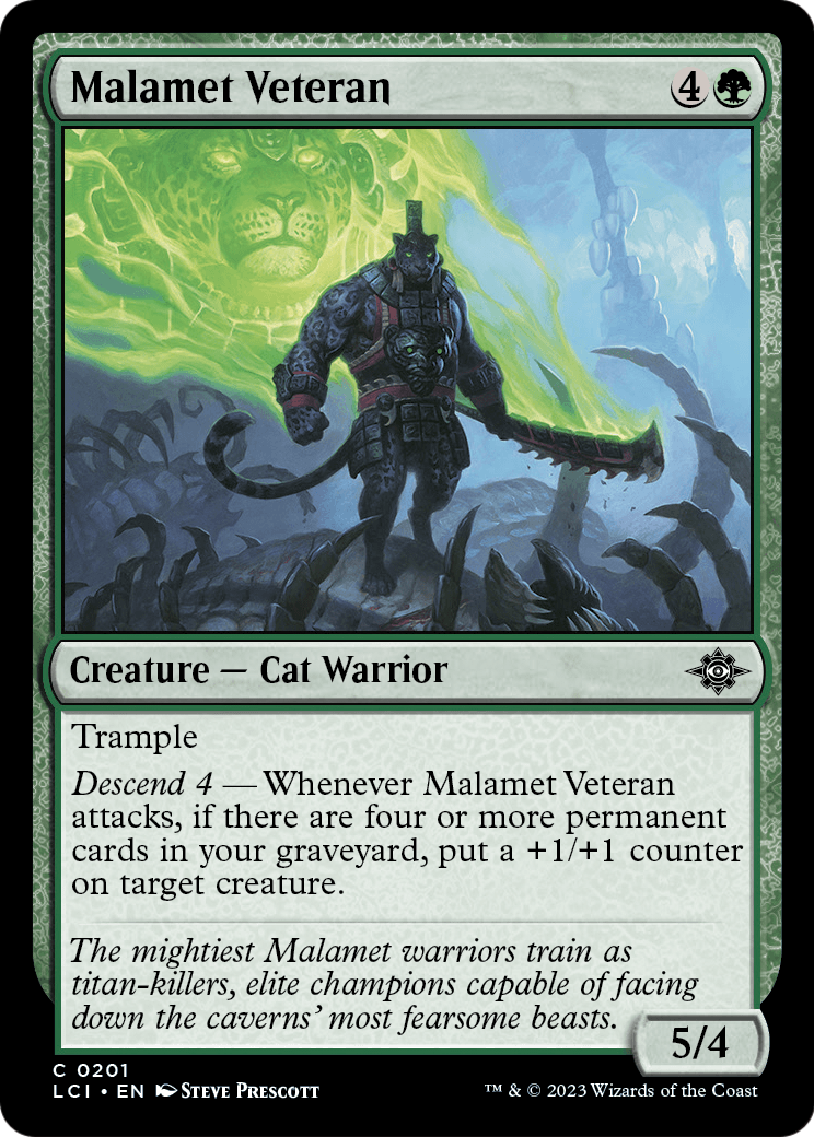 Malamet Veteran (LCI-201) [The Lost Caverns of Ixalan]