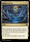 Hidden Grotto (BLB-254) [Bloomburrow] Foil