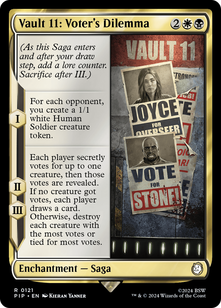 Vault 11: Voter's Dilemma (PIP-121) [Fallout] Foil