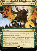 Natural Order (STA-054) [Strixhaven Mystical Archive]: (Showcase) (Borderless)