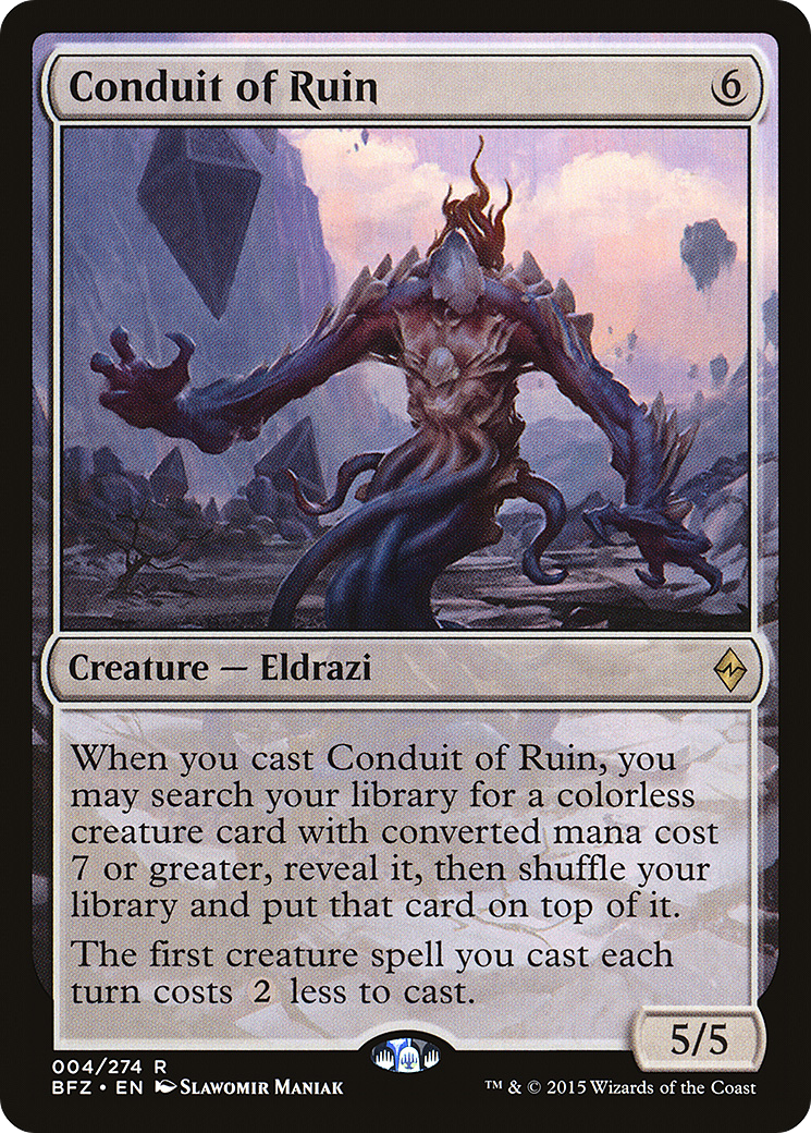 Conduit of Ruin (BFZ-004) [Battle for Zendikar]