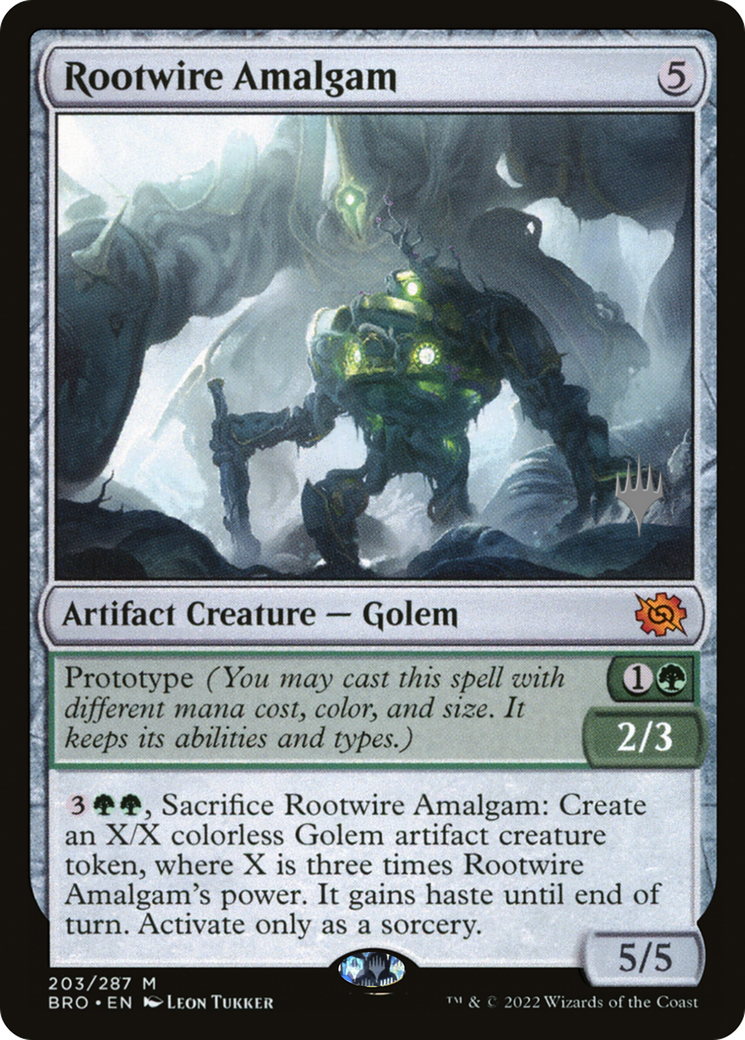 Rootwire Amalgam (PPBRO-203) [Promo Pack: The Brothers' War Promos]