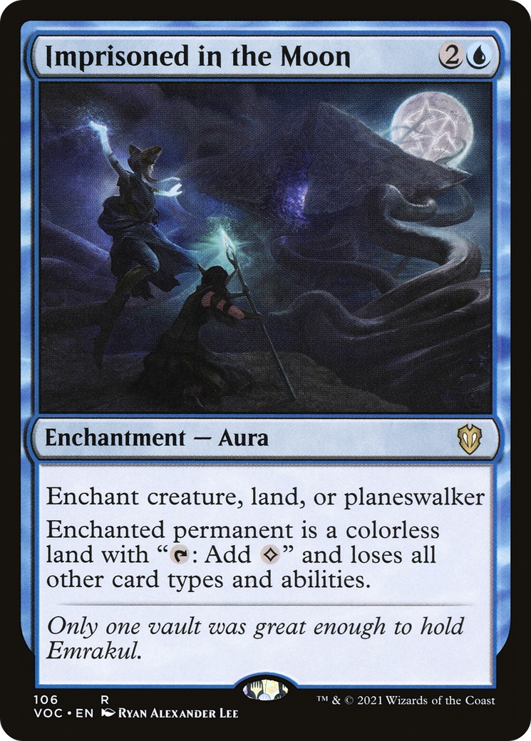 Imprisoned in the Moon (VOC-106) [Crimson Vow Commander]