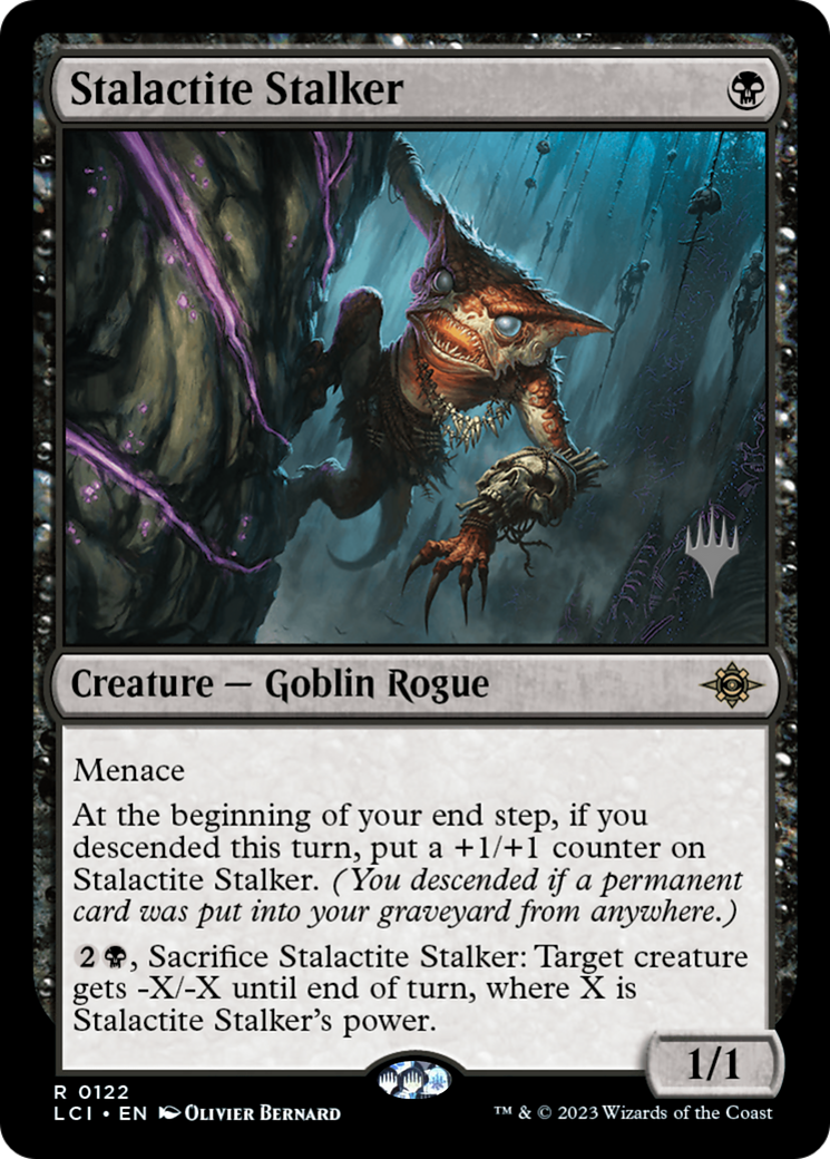 Stalactite Stalker (PPLCI-122) [Promo Pack: The Lost Caverns of Ixalan Promos]