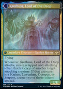 Runo Stromkirk // Krothuss, Lord of the Deep (PRE-246S) [Innistrad: Crimson Vow Promos]: (Double Faced Transform) Foil