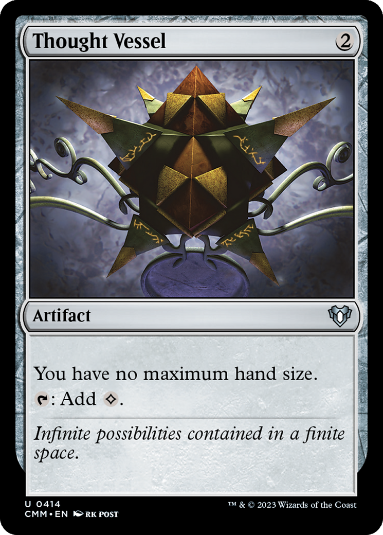 Thought Vessel (CMM-414) [Commander Masters] Foil