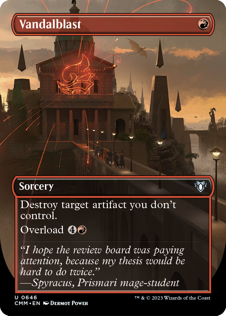 Vandalblast (Borderless) (CMM-646) [Commander Masters]
