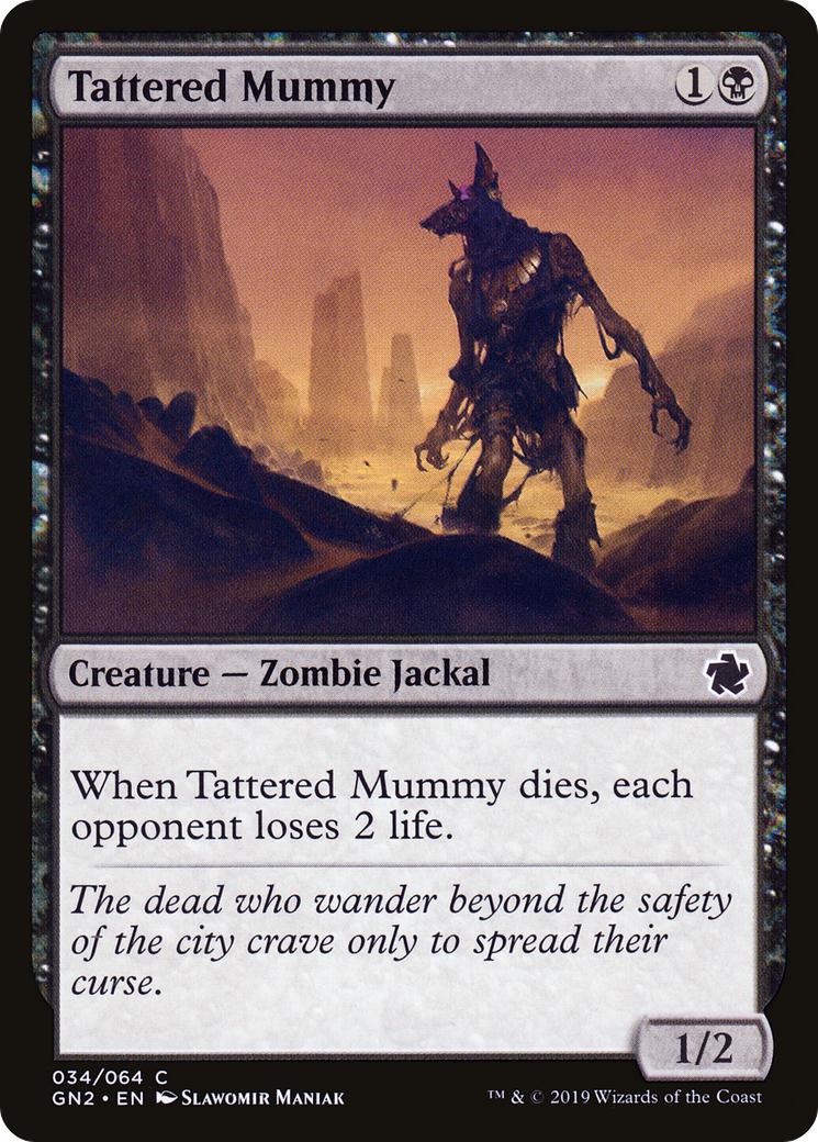Tattered Mummy (GN2-034) [Game Night 2019]