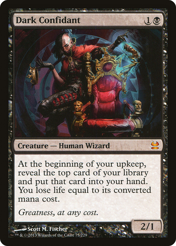 Dark Confidant (MMA-075) [Modern Masters] Foil