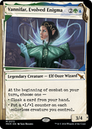 Vannifar, Evolved Enigma (MKM-373) [Murders at Karlov Manor]: (Showcase) Foil