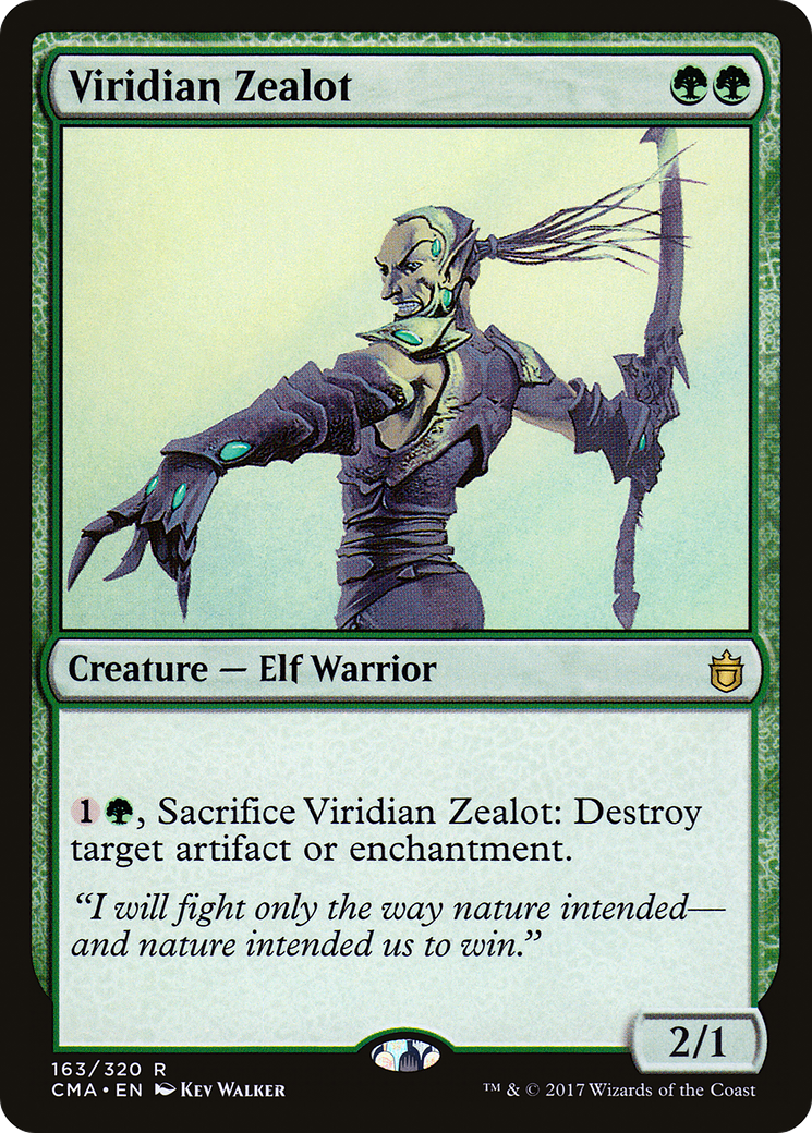 Viridian Zealot (CMA-163) [Commander Anthology]