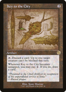 Key to the City (Schematic) (BRR-090) [The Brothers' War Retro Artifacts]