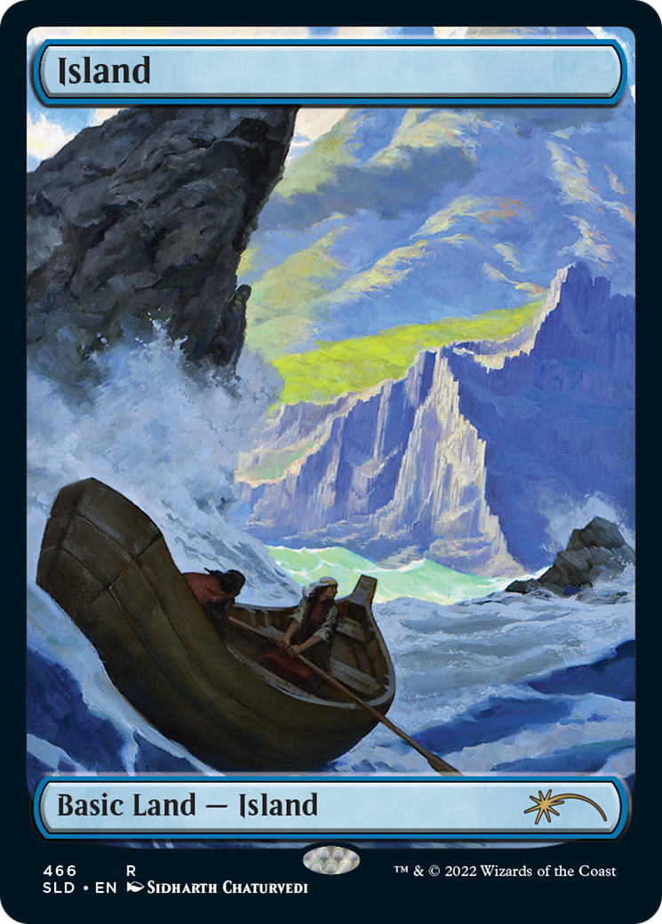 Island (SLD-466) [Secret Lair Drop] Foil