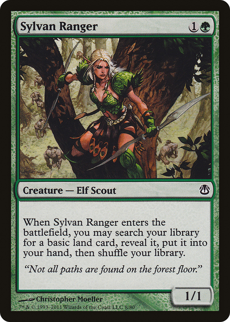 Sylvan Ranger (DDH-008) [Duel Decks: Ajani vs. Nicol Bolas]