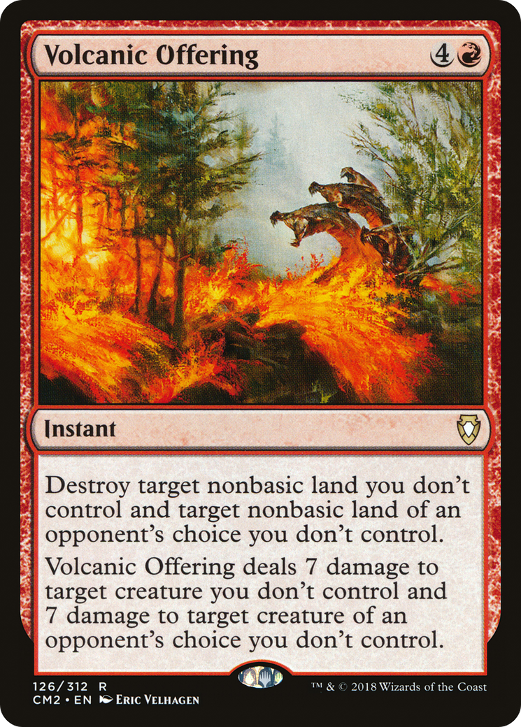 Volcanic Offering (CM2-126) [Commander Anthology Volume II]