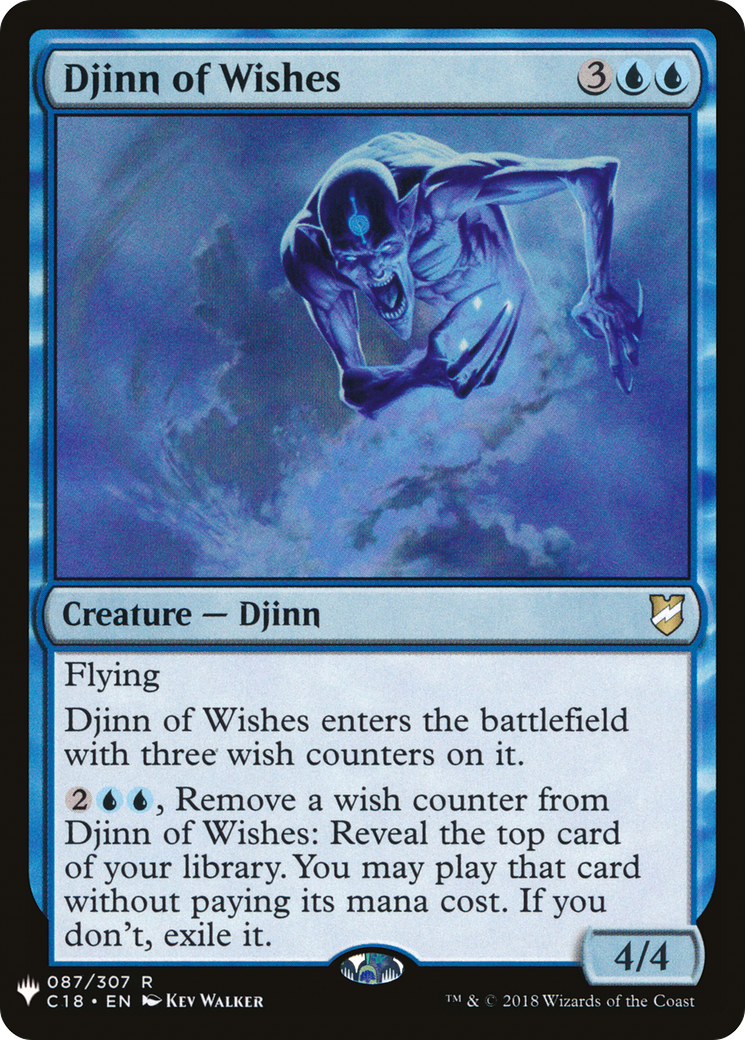 Djinn of Wishes (LIST-C18-87) [The List]