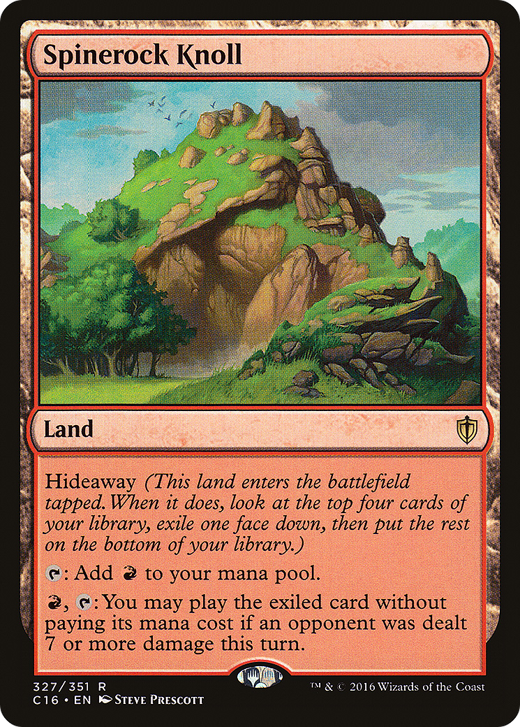 Spinerock Knoll (C16-327) [Commander 2016]
