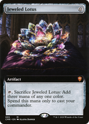 Jeweled Lotus (Extended Art) (CMR-695) [Commander Legends]