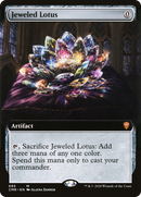 Jeweled Lotus (CMR-695) [Commander Legends]: (Extended Art) Foil