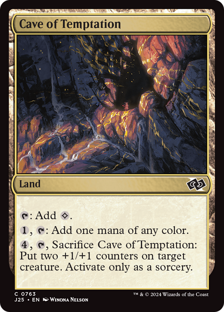 Cave of Temptation (J25-763) [Foundations Jumpstart]