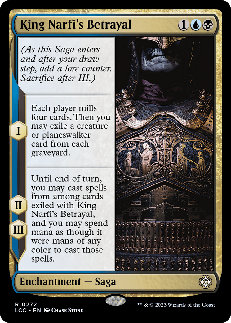 King Narfi's Betrayal (LCC-272) [The Lost Caverns of Ixalan Commander]