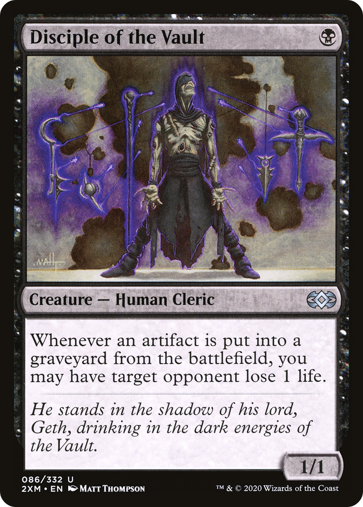Disciple of the Vault (2XM-086) [Double Masters]