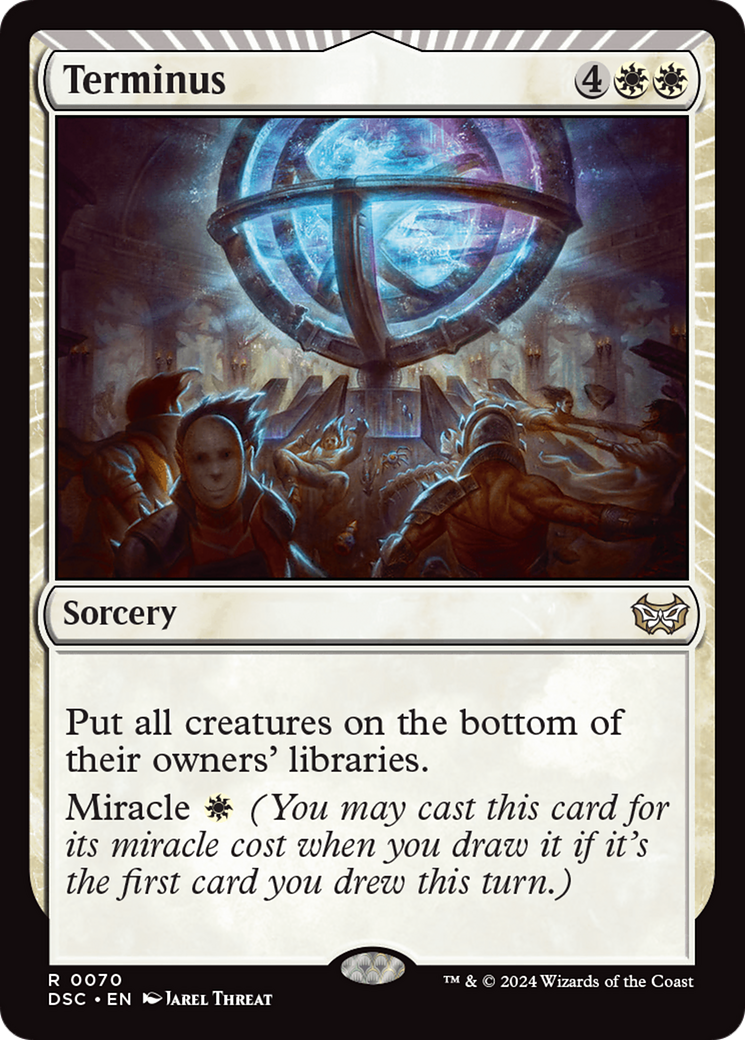 Terminus (DSC-070) [Duskmourn: House of Horror Commander]: (miracle)