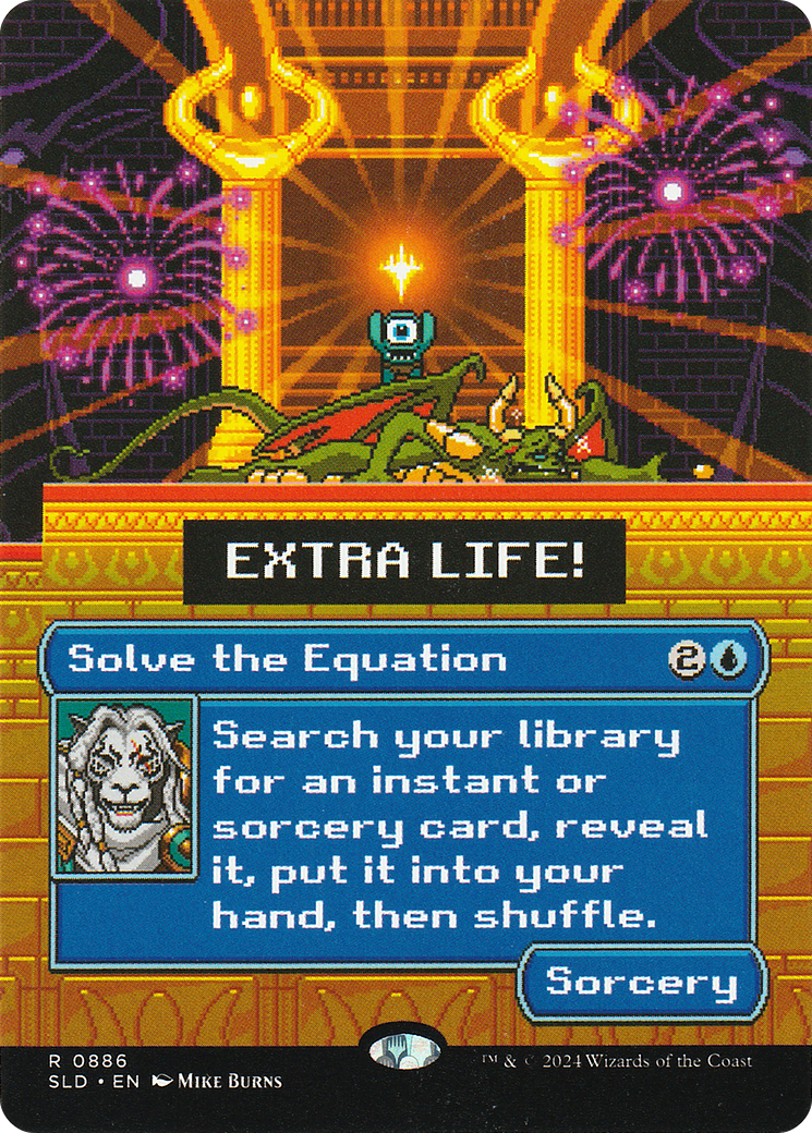 Solve the Equation (SLD-886) [Secret Lair Drop Series] (Borderless)