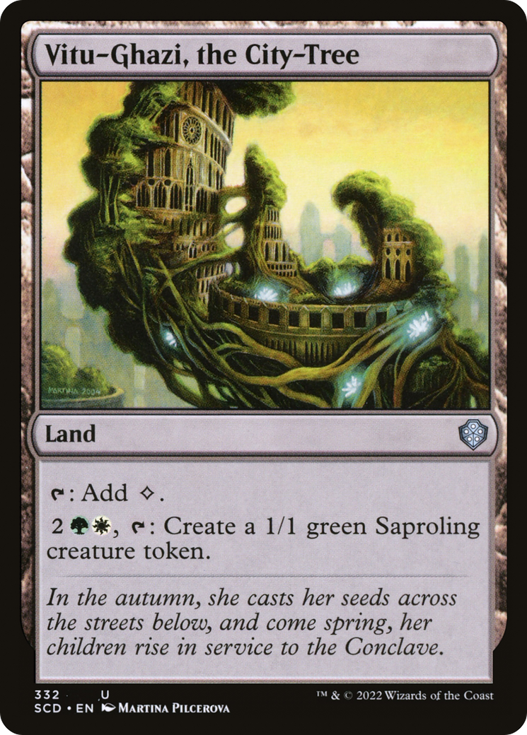 Vitu-Ghazi, the City-Tree (SCD-332) [Starter Commander Decks]