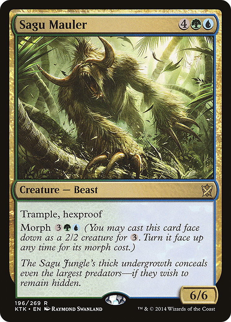 Sagu Mauler (KTK-196) [Khans of Tarkir] Foil