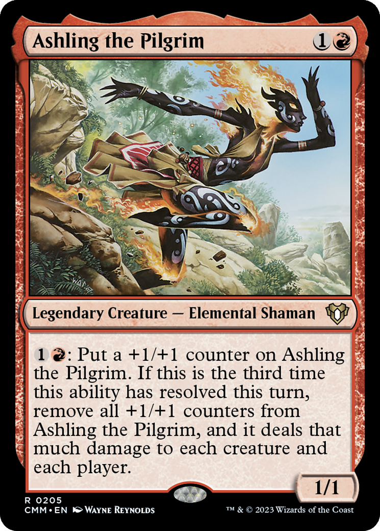 Ashling the Pilgrim (CMM-205) [Commander Masters]