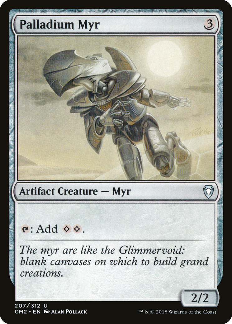 Palladium Myr (CM2-207) [Commander Anthology Volume II]