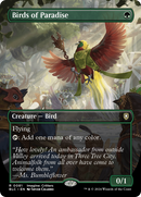 Birds of Paradise (BLC-081) [Bloomburrow Commander] (Borderless)