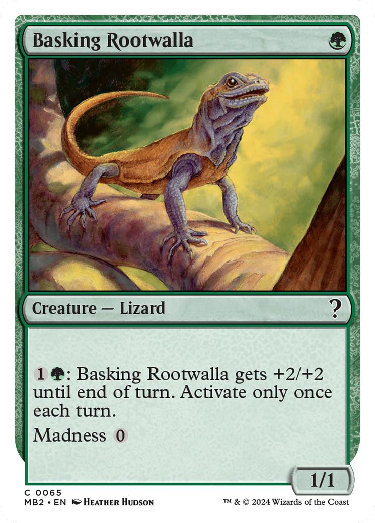 Basking Rootwalla (MB2-065) [Mystery Booster 2]