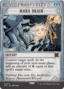 Mana Drain (OTP-011) [Breaking News]: (Showcase) (Borderless) Foil