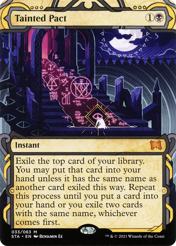 Tainted Pact (STA-033) [Strixhaven Mystical Archive]: (Showcase) (Borderless)