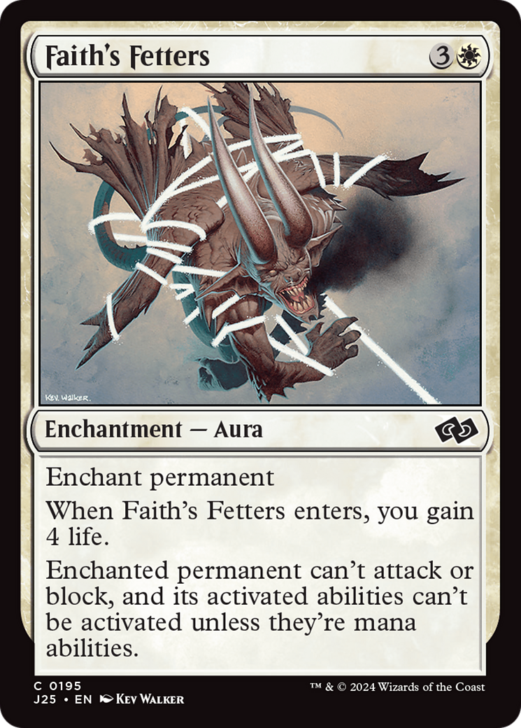 Faith's Fetters (J25-195) [Foundations Jumpstart]