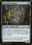 Draconic Muralists (CLB-224) [Commander Legends: Battle for Baldur's Gate]