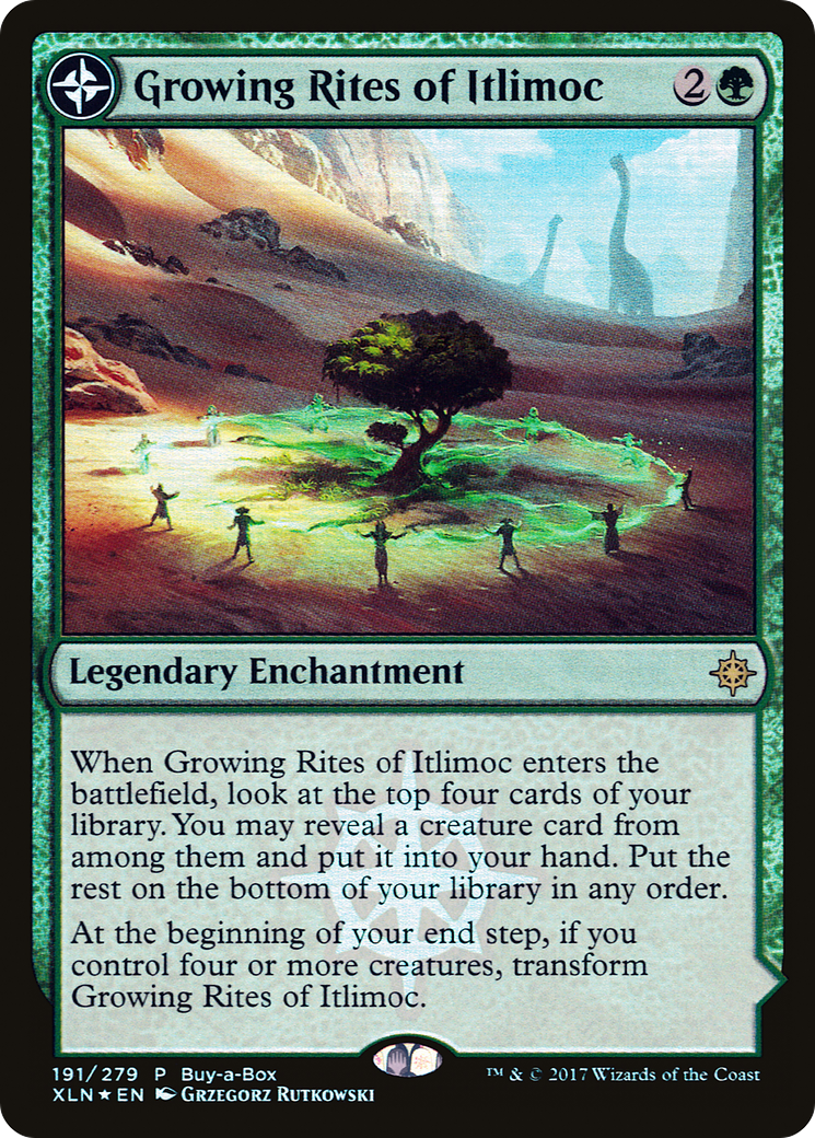 Growing Rites of Itlimoc (BABP-191) [XLN Treasure Chest] Foil