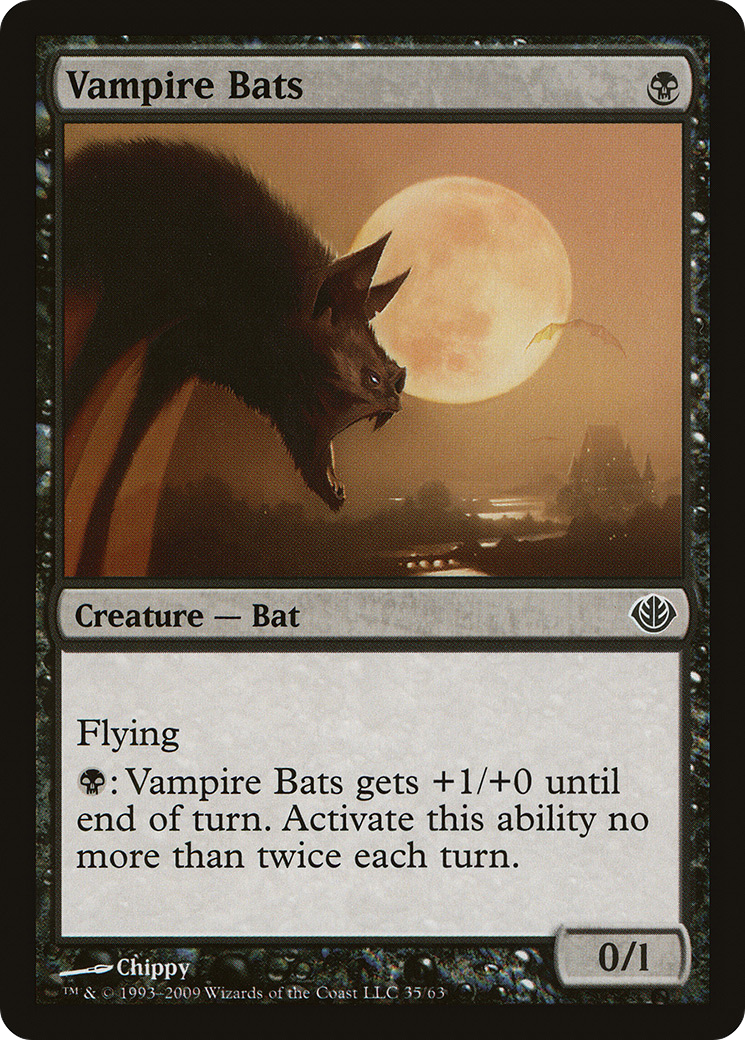 Vampire Bats (DDD-035) [Duel Decks: Garruk vs. Liliana]