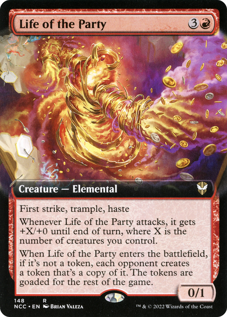 Life of the Party (NCC-148) [New Capenna Commander]: (Extended Art)