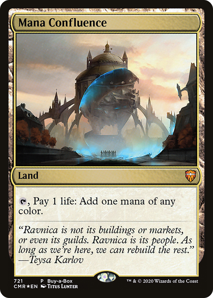 Mana Confluence (BABP-721) [Commander Legends] Foil