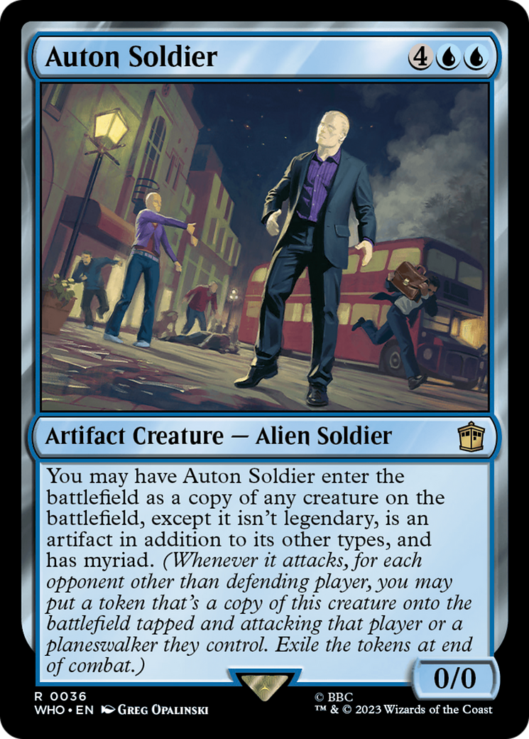 Auton Soldier (WHO-036) [Doctor Who]