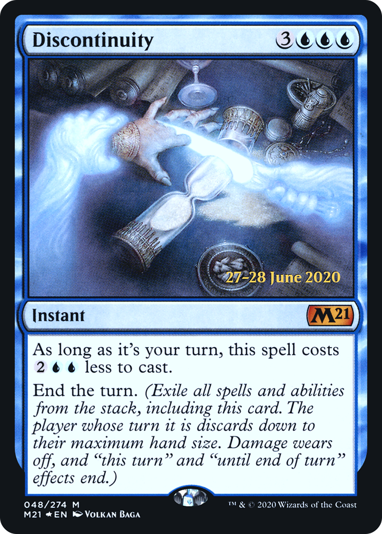 Discontinuity (PRE-48S) [Core Set 2021 Promos] Foil