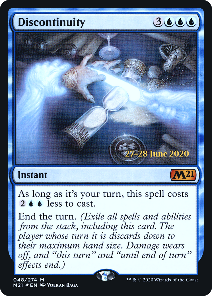 Discontinuity (PRE-48S) [Core Set 2021 Promos] Foil