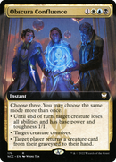 Obscura Confluence (Extended Art) (NCC-176) [New Capenna Commander]