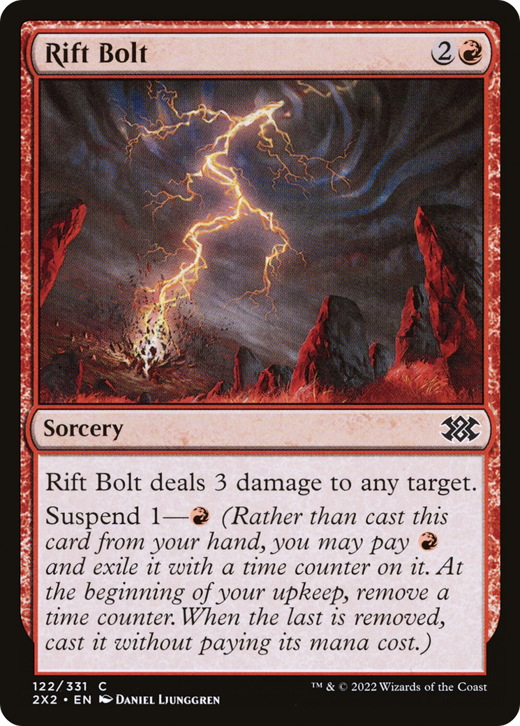 Rift Bolt (2X2-122) [Double Masters 2022]