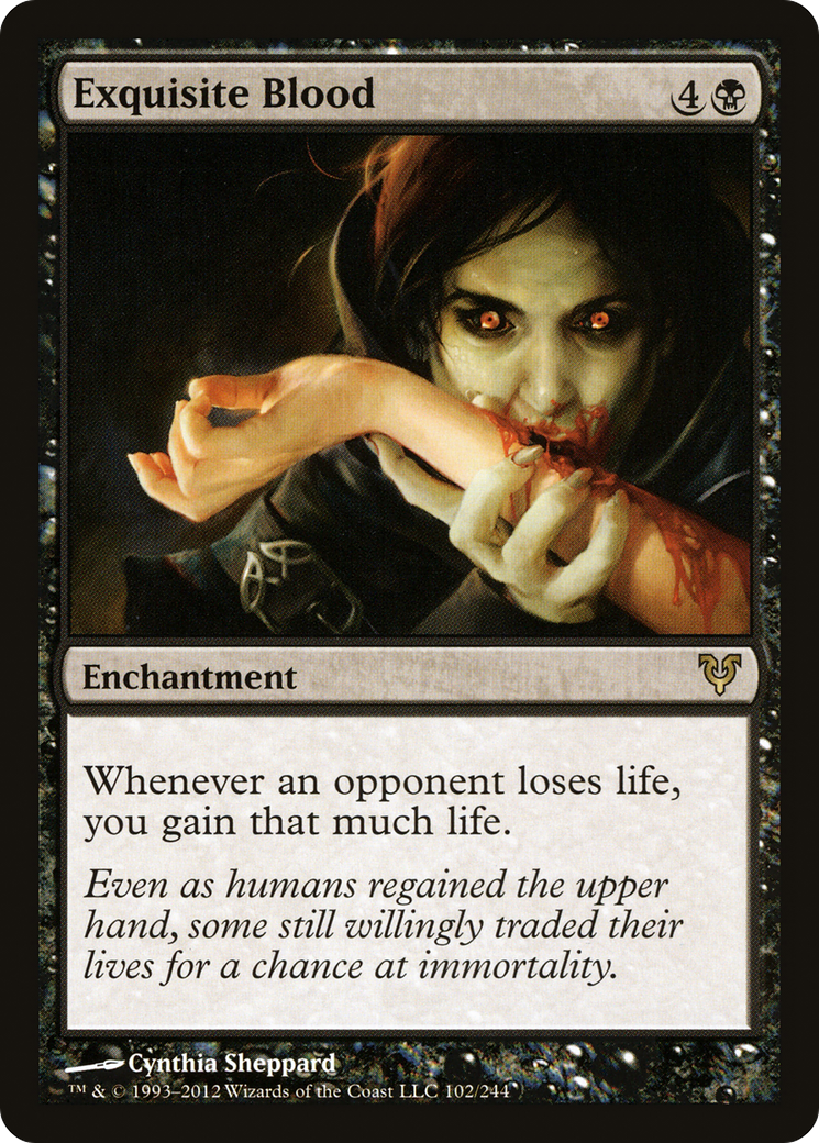 Exquisite Blood (AVR-102) [Avacyn Restored]